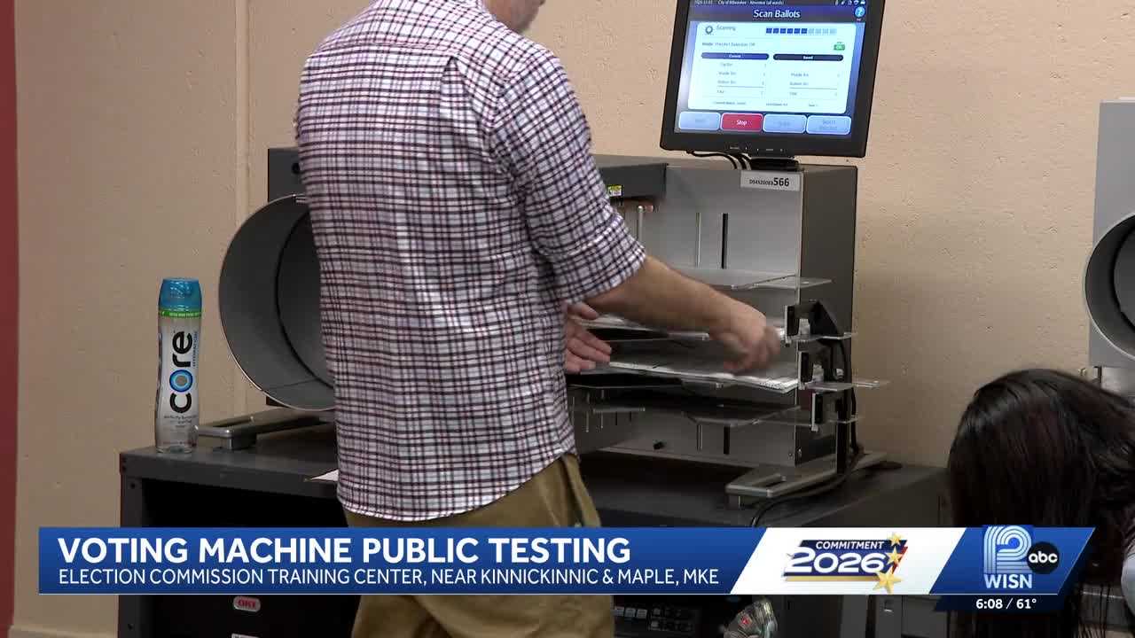 Milwaukee election officials test voting machines to prevent errors ahead of general election — WISN 12 Milwaukee, Pasadena Community news