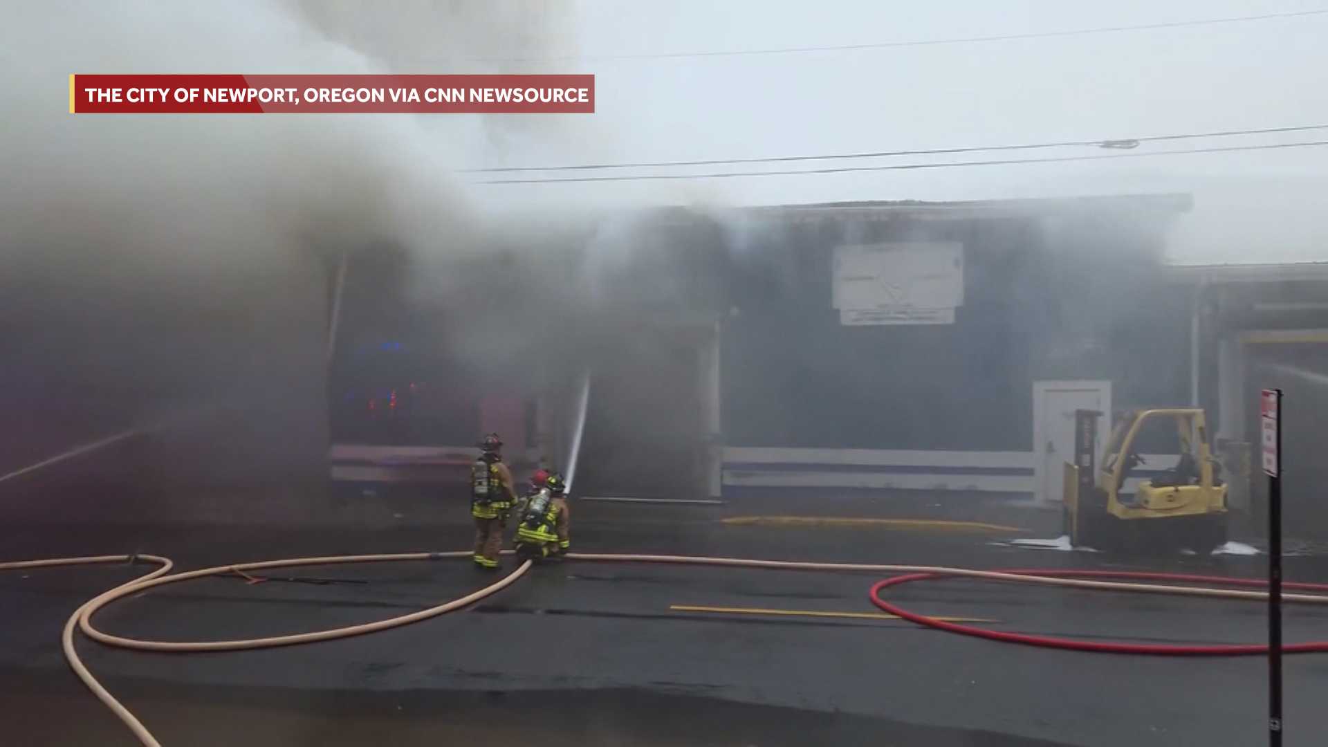 Possible ammonia contamination prompts evacuations after Oregon seafood plant fire, officials say — WESH 2 Orlando, Pasadena Schools news