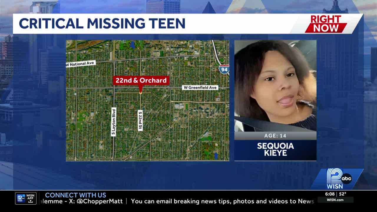 Police searching for critically missing 14-year-old Milwaukee girl — WISN 12 Milwaukee, Pasadena Community news