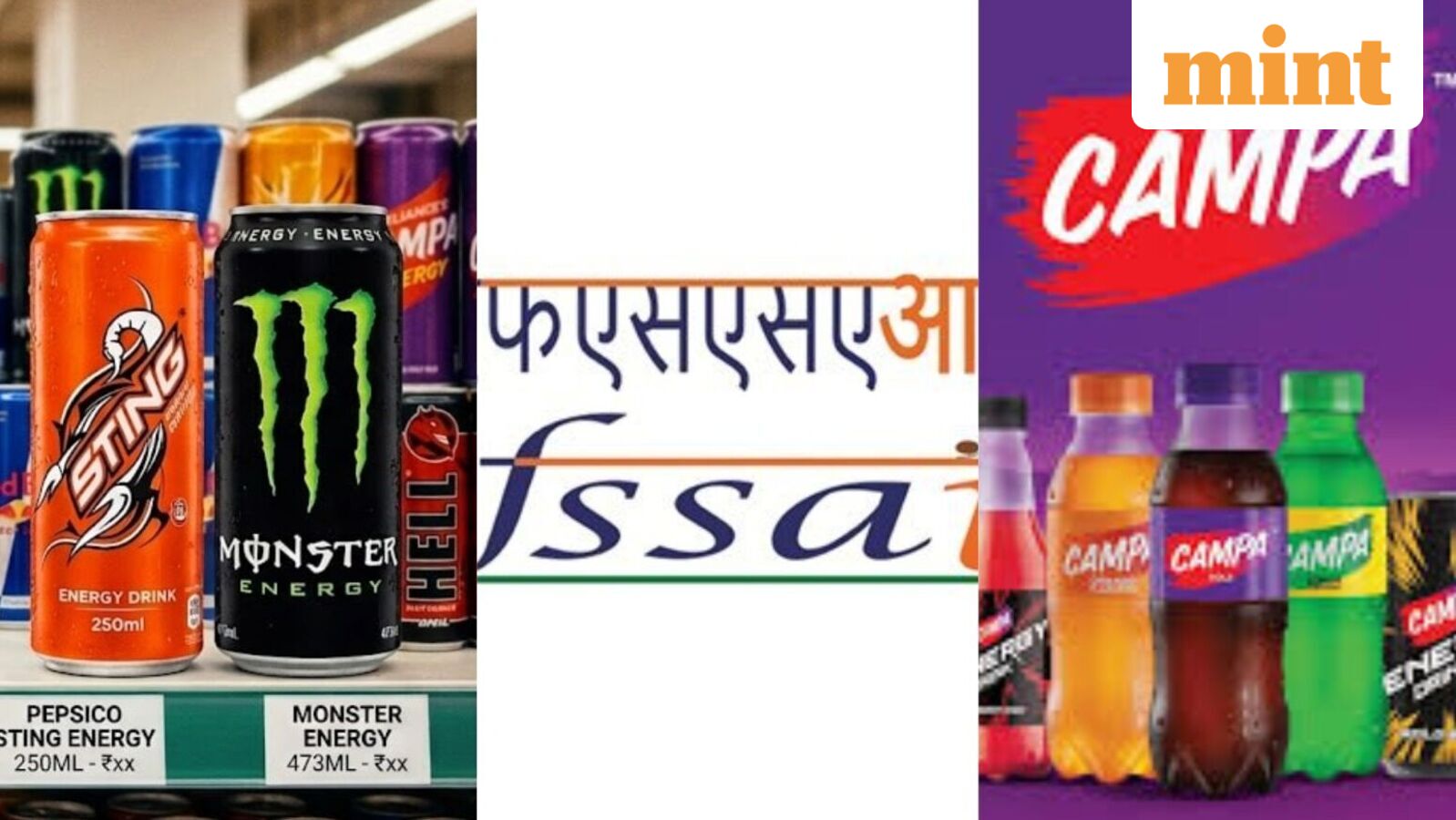 What happens to 'energy drinks' after Campa, PepsiCo get interim court relief against FSSAI label ban? | Explained — Mint India, Pasadena Technology news